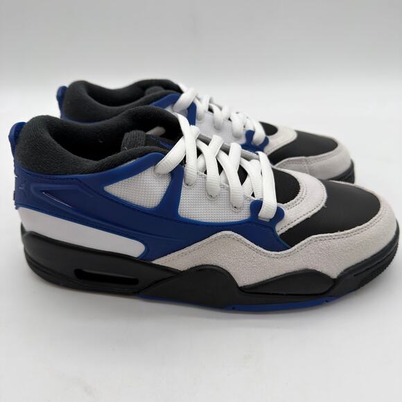 Air Jordan 4 RM Motorsports Blue White Black Sneakers, Size 7.5 BNIB FQ7939-140 main image 6